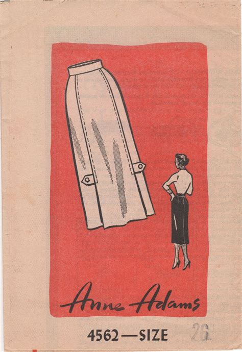 Anne Adams 4562 | Vintage Sewing Patterns | Fandom