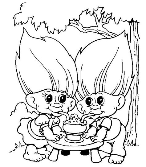 7 best Coloring Pages (Treasure Trolls) images on Pinterest