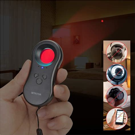 Amazon.com: Detector LED de cámaras y dispositivos ocultos con visores