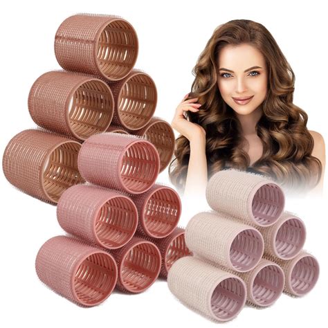 Amazon.com : xnicx 18pcs Ceramic Ionic Thermal Hair Rollers,Self-Grip