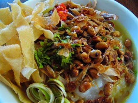 resep membuat bubur ayam spesial enak  praktis resep masakan