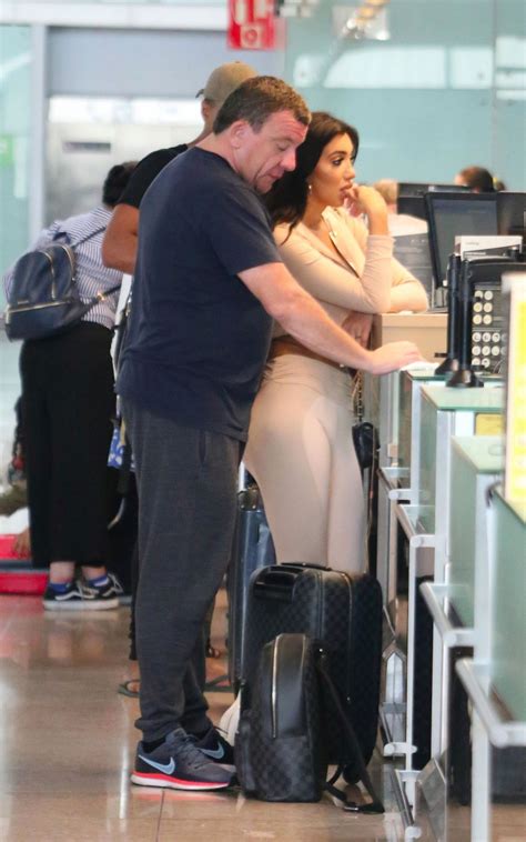 CHLOE KHAN at Airport in Barcelon 08/16/2017 – HawtCelebs