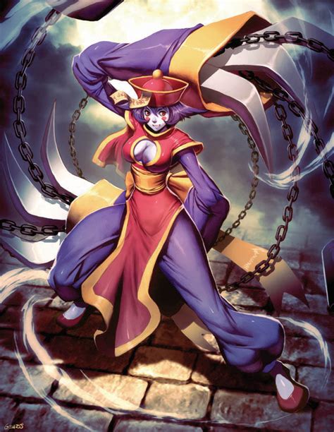 Hsien-ko Darkstalkers tribute by GENZOMAN on DeviantArt