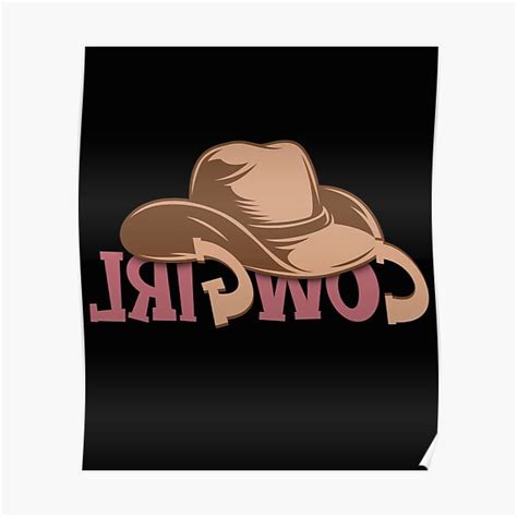 "Reverse Cowgirl " Poster for Sale by OB-Store | Redbubble