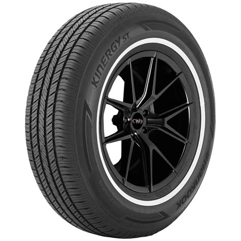 225/75R15 Hankook Kinergy ST H735 102T White Sidewall Tire