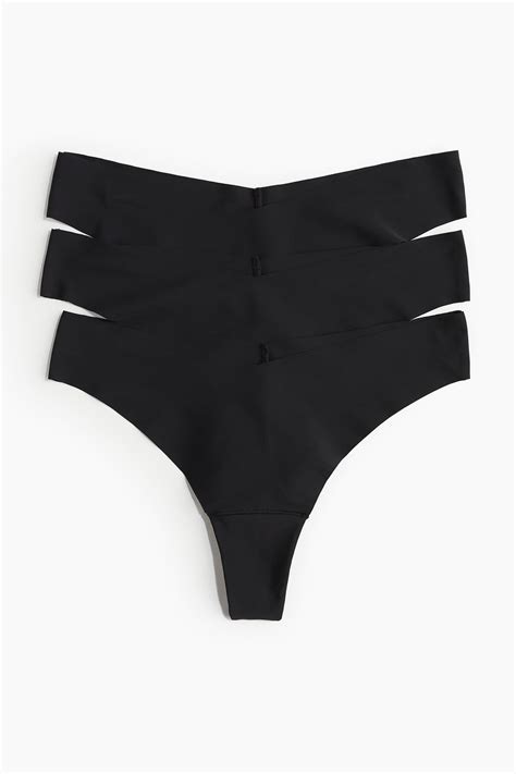 Pack de 3 tangas efecto invisible - H&M CO