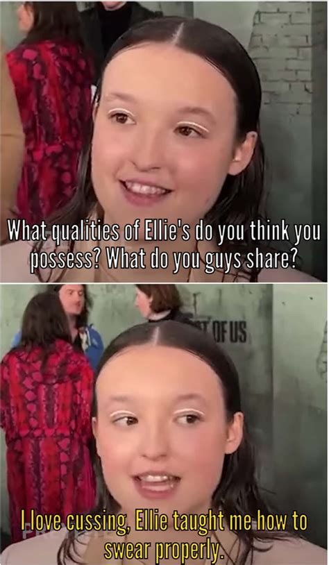 bella ramsey meme face 6