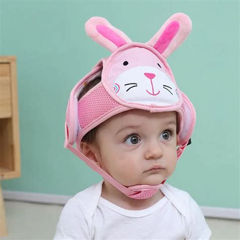 Новые Горячие младенческой детская безопасность каска защита головы ...