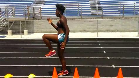 100 Meter Sprinter Training - YouTube