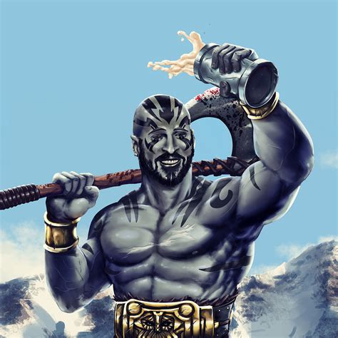 ArtStation - Grog - Critical Role , Nir Ainbinder