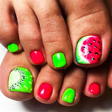 Amazon.com: Square Press on Toenails Short Toenail Press on Summer Fake