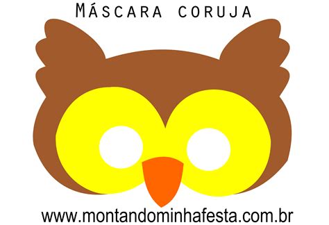 Máscara De Animais Para Imprimir - 10
