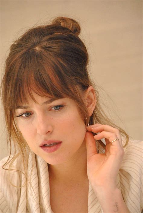Bangs Dakota Johnson Hairstyles
