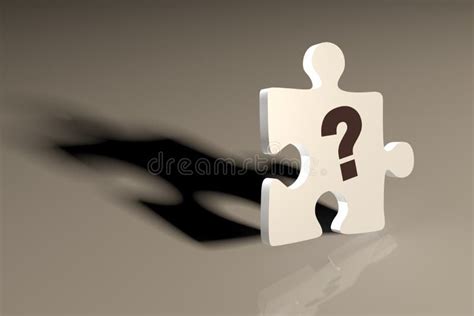 missing piece stock illustration illustration  abstract