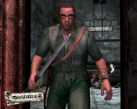 Manhunt 2 (2007) promotional art - MobyGames
