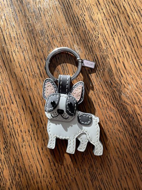 Coach French Bulldog Frenchie Boston Terrier Dog Key … - Gem