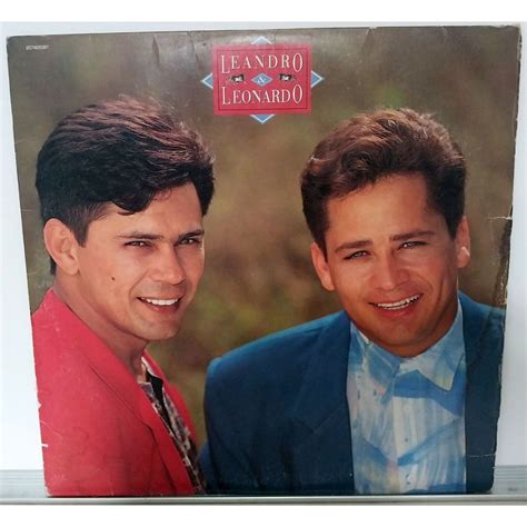 Leandro E Leonardo 1993 - LP Vinil Leandro e Leonardo 1993 c/ encarte | Shopee Brasil