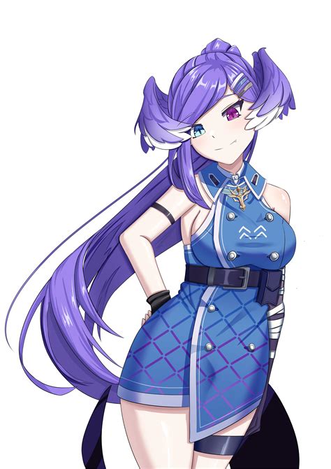 I Drew Selen's New Outfit! : r/Nijisanji