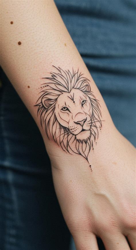 27 Stunning Leo Minimalist Tattoo Ideas for Bold Style