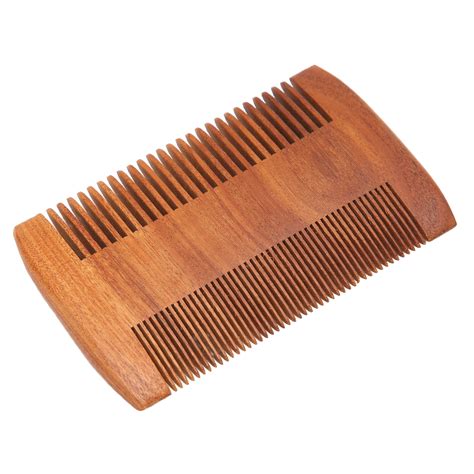 Lice Comb Australian Rosewood Double Sided Beard Potable Comb Fine ...