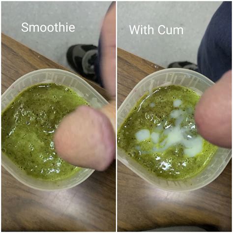 I make these smoothies at work. This one was blended before I jacked my