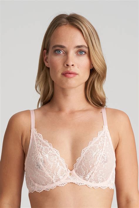 Marie Jo Manyla Plunge Bra - Pearly Pink – CURATED LINGERIE