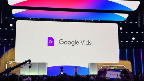 New Google Vids product helps create a customized video with an AI