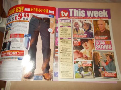 TV CHOICE UK 4 June 2005 Eastenders Zoe / Kat (UK Magazine) EUR 4,09 ...