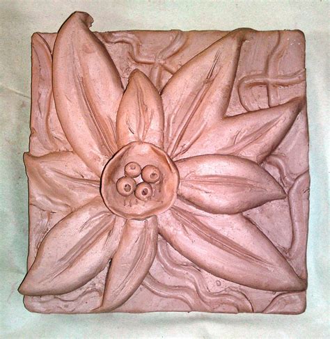 clay tiles  art  gladys roy blog