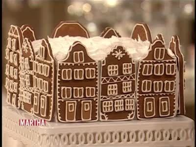 Video: Decorated Gingerbread House Cake | Martha Stewart