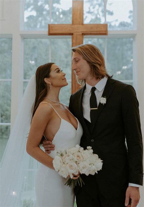 PHOTOS: Trevor Lawrence and Marissa Mowry tie the knot – Action News Jax
