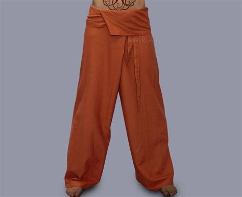 thai fisherman pants  cotton yoga wrap handmade  kathmandu
