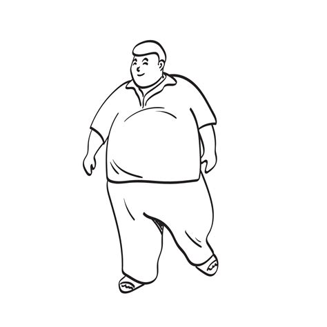 Obese Person Clipart Images