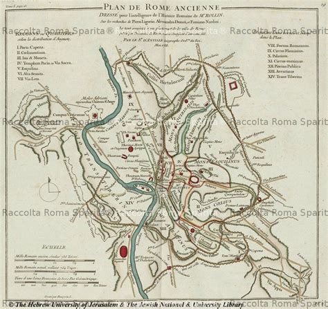 Roma Sparita - Mappa di Roma antica