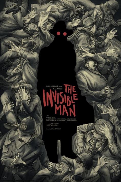 The Invisible Man (1933) [1856 2784] | Graphic poster, Book cover