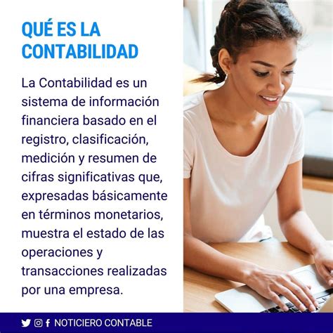 contabilidad  es definicion  concepto noticiero contable