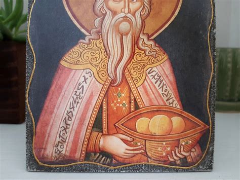 Saint Melchizedek Orthodox Icon Priest Melchizedek Old - Etsy ...