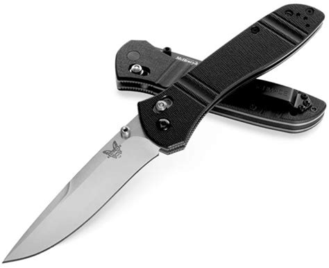 benchmade  mchenry williams  satin  plain blade