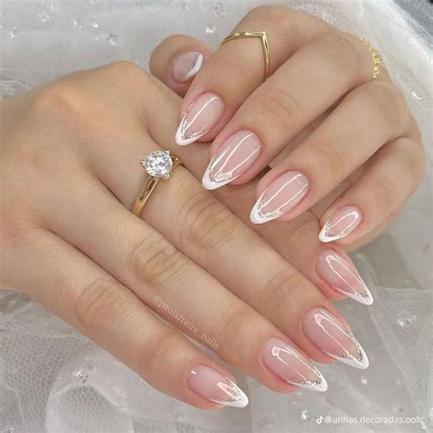 Foto De Unha Postiça - Unha pra noiva | Unhas de noiva, Unhas elegantes, Unhas para noiva