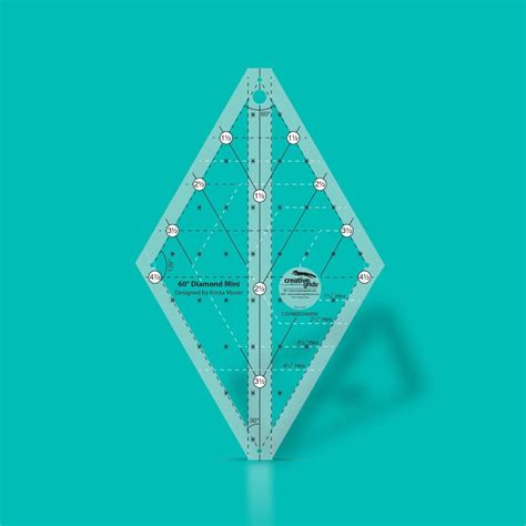 ruler  degree diamond mini