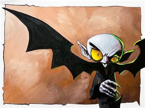Nosferatu Original Painting by elf - Etsy