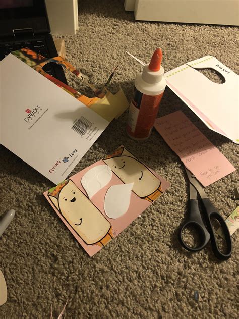 ive  reusing  greeting cards  scrapbook  fun