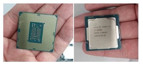 В сети появились фотографии процессора 10-го поколения Intel Core i5 ...
