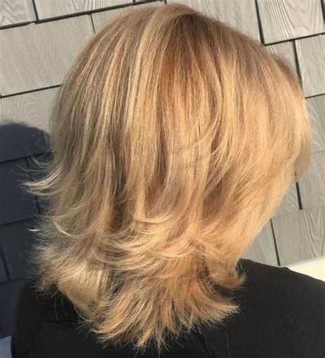 medium shag haircut ideas   tonos rojizos cabello