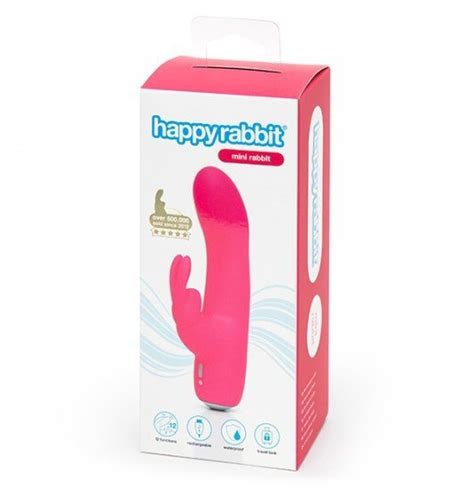 Happy Rabbit Mini Rabbit Vibrator - Wibrator Króliczek (różowy) | 100% ...