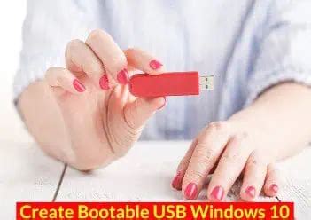 How to create a bootable USB for Windows 10