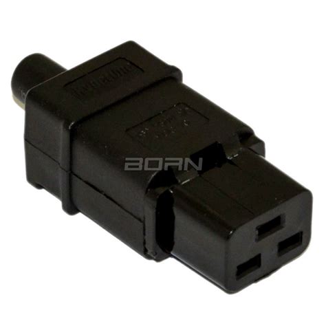 Разъем IEC 60320 C19 220В 16A Hyperline CON-IEC320C19 — купить, цена ...