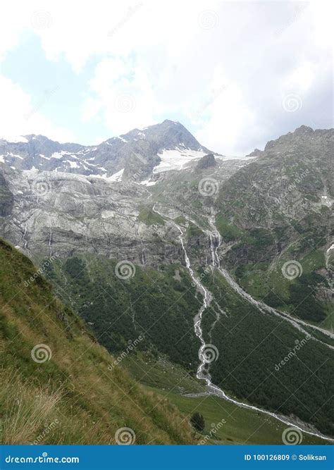 The Sofia River Valley stock image. Image of clouds - 100126809
