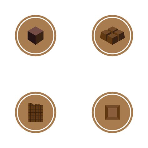 chocolate icon vector 32415034 Vector Art at Vecteezy