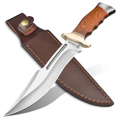 buy nedfoss fixed blade knife  leather sheath survival camping